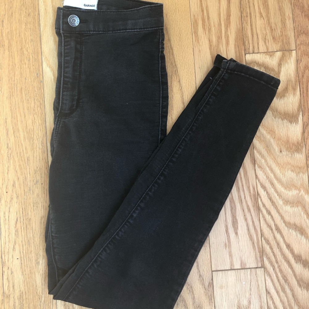 Garage High Wasted  Roller Jegging